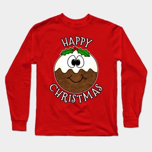 Christmas Pudding Xmas 2022 Long Sleeve T-Shirt